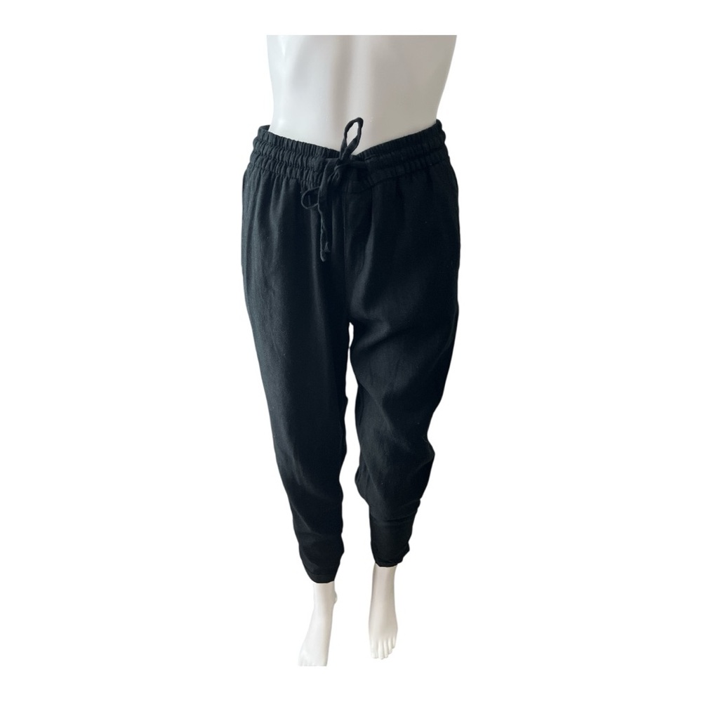 Old Navy Black Linen Black Pants Size XS
